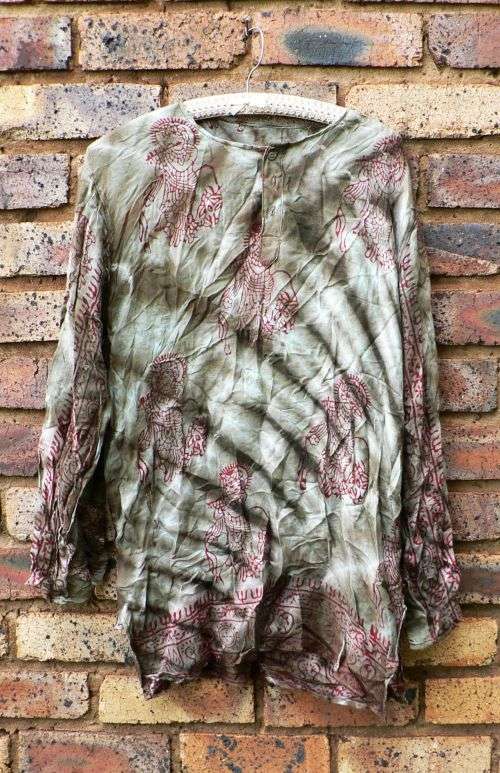 Vintage Indian boho long tunic top - Free size