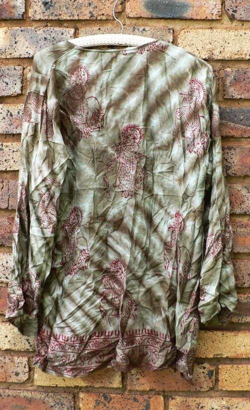 Vintage Indian boho long tunic top - Free size