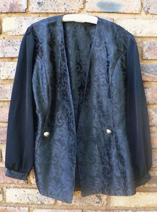 Truworths vintage black jacket - Size 34