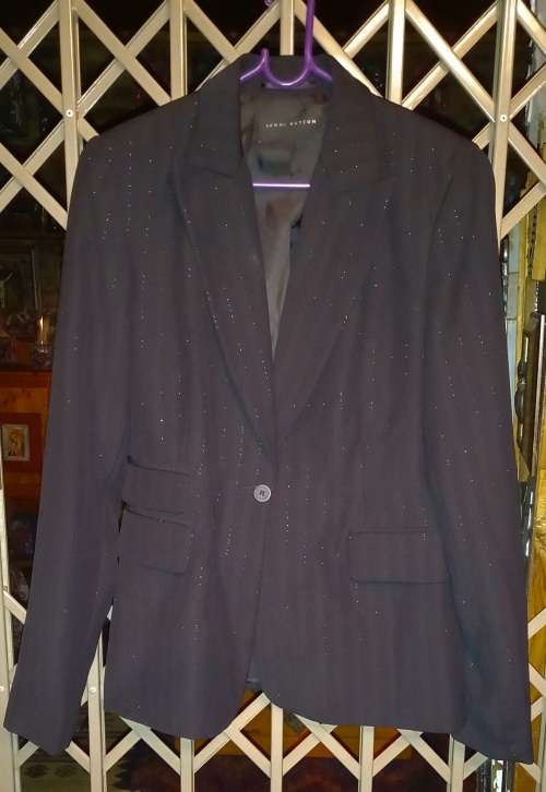 Ladies black Jenni Button smart jacket