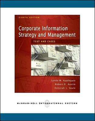 Corporate Information Strategy and Management 8th Edition
