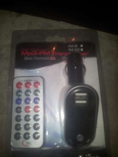 car charger and mp3 transmitter