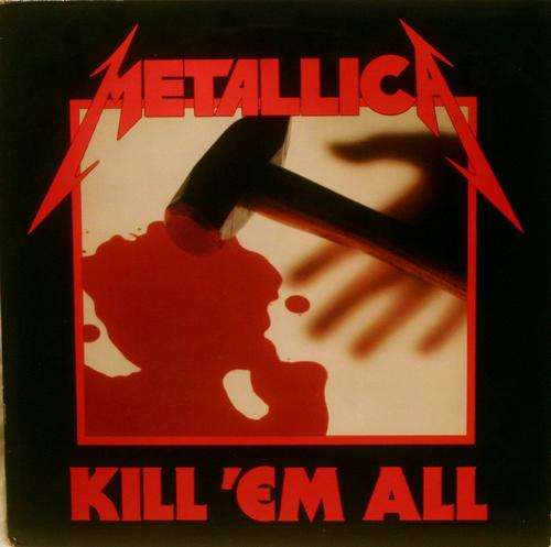 METALLICA - KILL 'EM ALL  ORIGINAL PRESSING ON MEGAFORCE RECORDS
