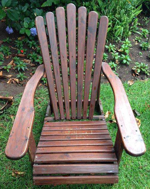 Wooden Patio Chair