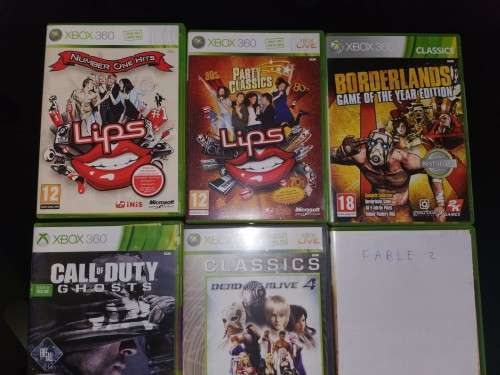 Xbox 360 + 17 Games + Karaoke