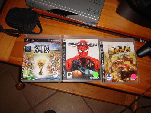 PS3 80gig with 3 Games