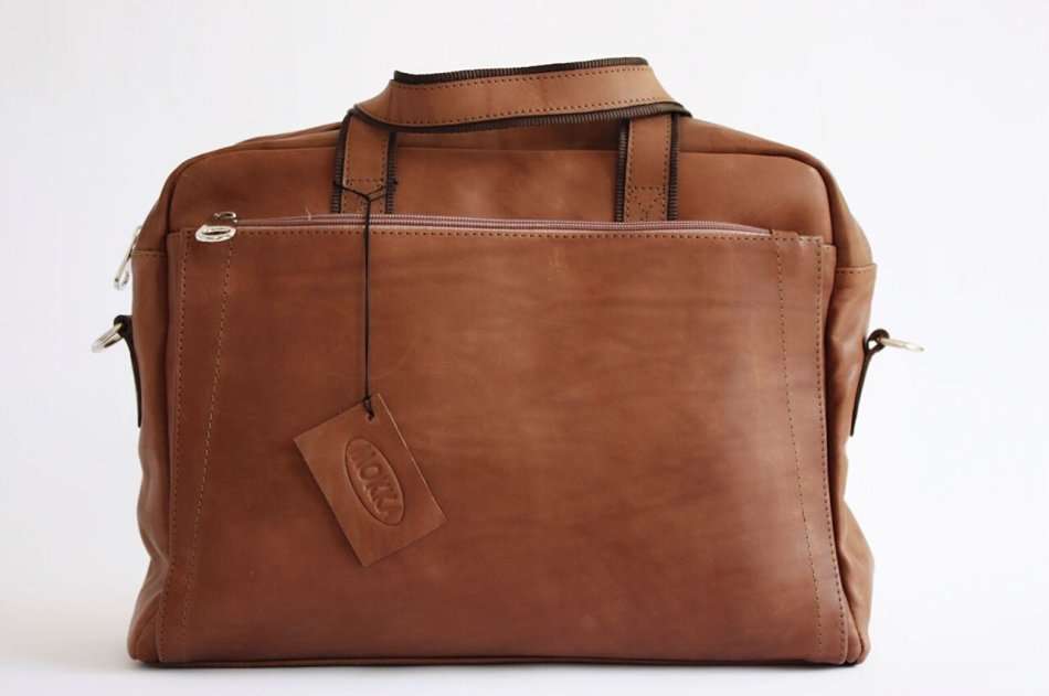 MOKKA - Genuine Leather Bags 15" Macbook/Notebook Bag