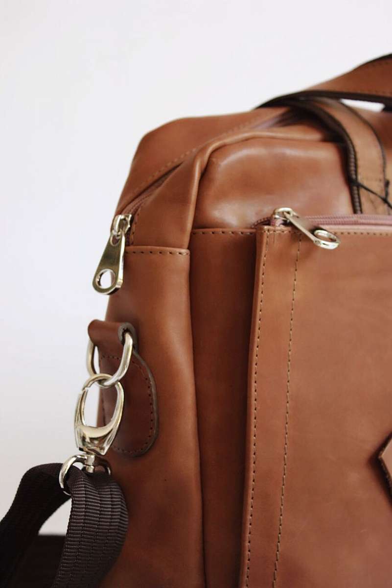 MOKKA - Genuine Leather Bags 15" Macbook/Notebook Bag