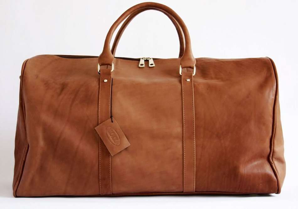 MOKKA - Genuine Leather Duffel Bags