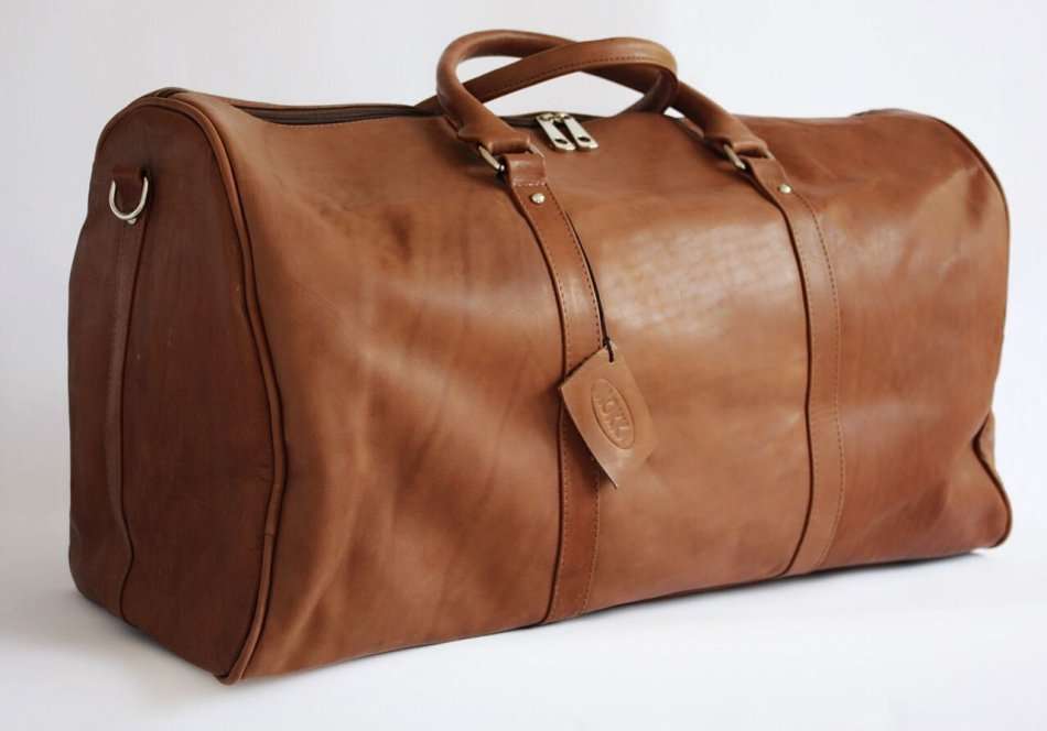 MOKKA - Genuine Leather Duffel Bags