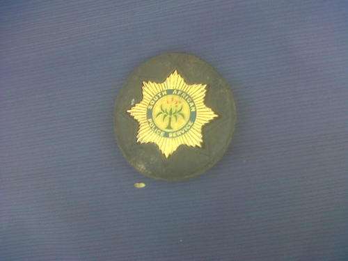 SA Police Badge Clip-on. NON OFFICIAL. International Shipping Add R350
