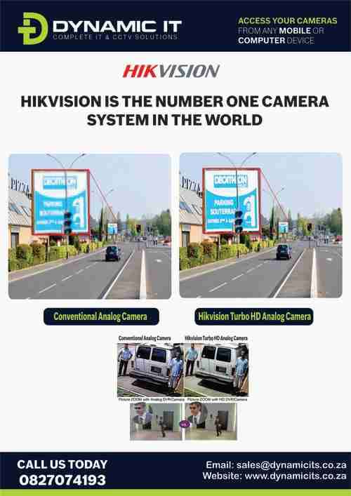 4CH HIKVISION 1MP CAMERA SYSTEM FOR ONLY R4999