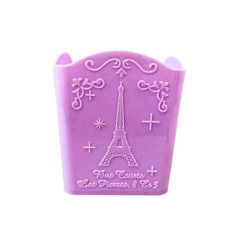 Nails Brush Pot - Pink