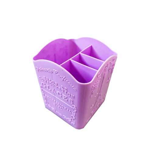 Nails Brush Pot - Pink