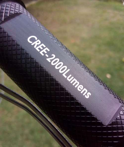 Rechargeable 2000 Lumens Torch