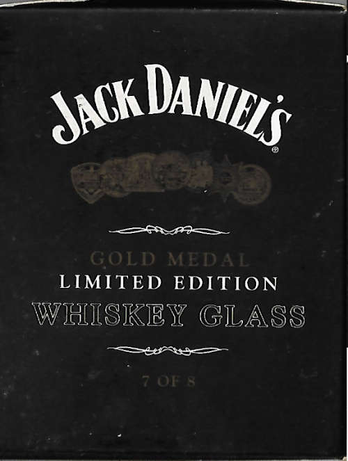 Whiskey Glass (Jack Daniels Gold Medal limited edition 7 of 8)