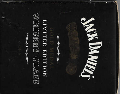 Whiskey Glass (Jack Daniels Gold Medal limited edition 6 of 8)