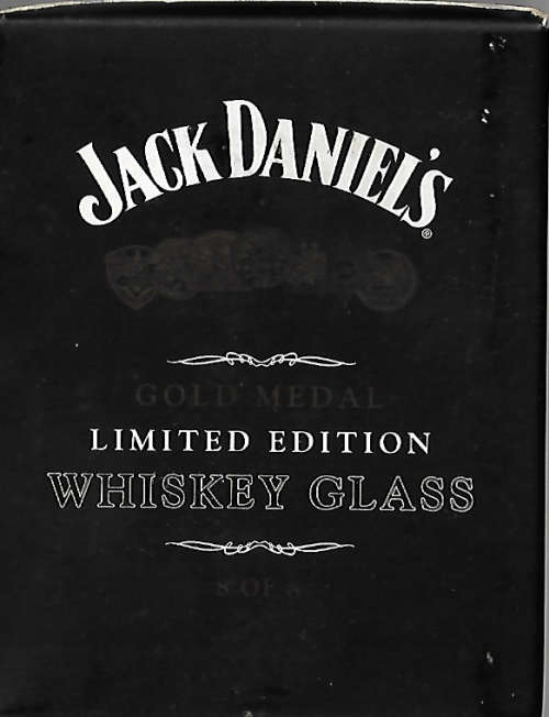 Whiskey Glass (Jack Daniels Gold Medal limited edition 8 of 8)