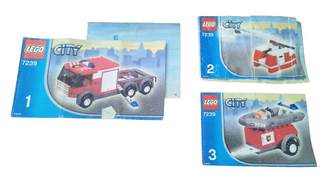 LEGO 7239 City Fire Truck - LEGO 7239
