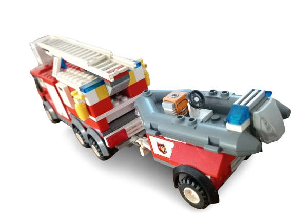 LEGO 7239 City Fire Truck - LEGO 7239