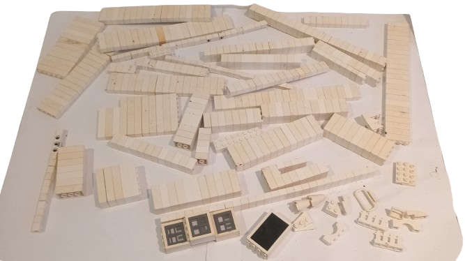 LEGO Bricks Collection - White Lego Bricks