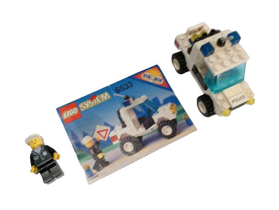 LEGO 6533 Police 4x4 - 1990s Lego Town Police Set