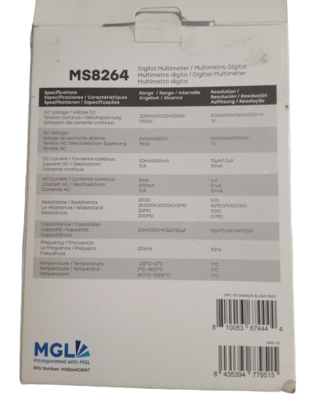 Digital Multimeter |