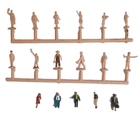 HO Scale people figurines