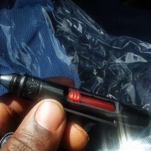 Lens cleaner and cloth