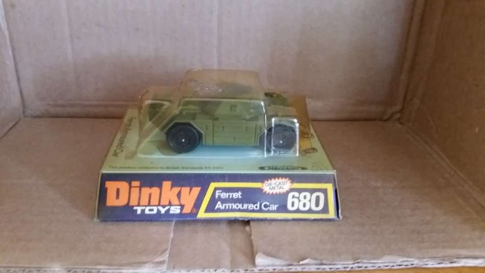 Dinky #680 Ferret Armoured Car