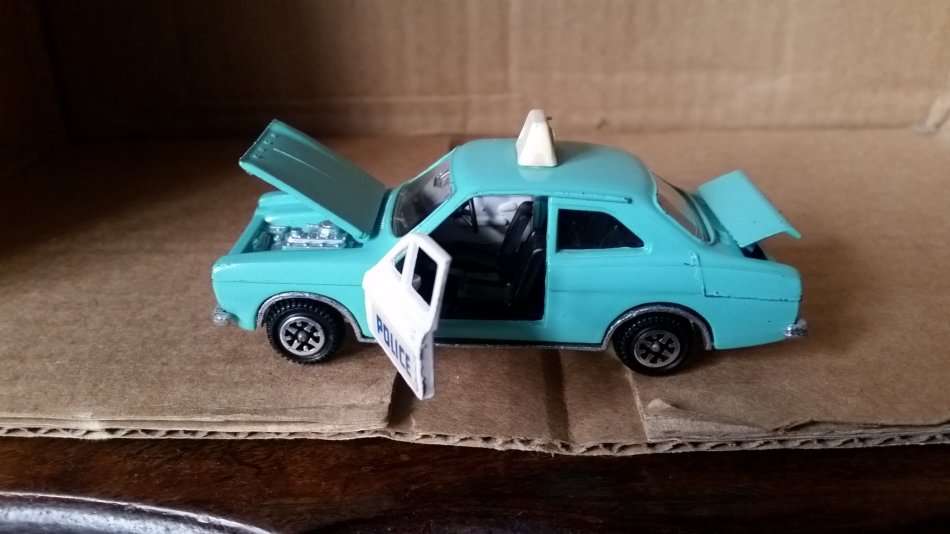 Dinky #270 Ford Escort Panda Police