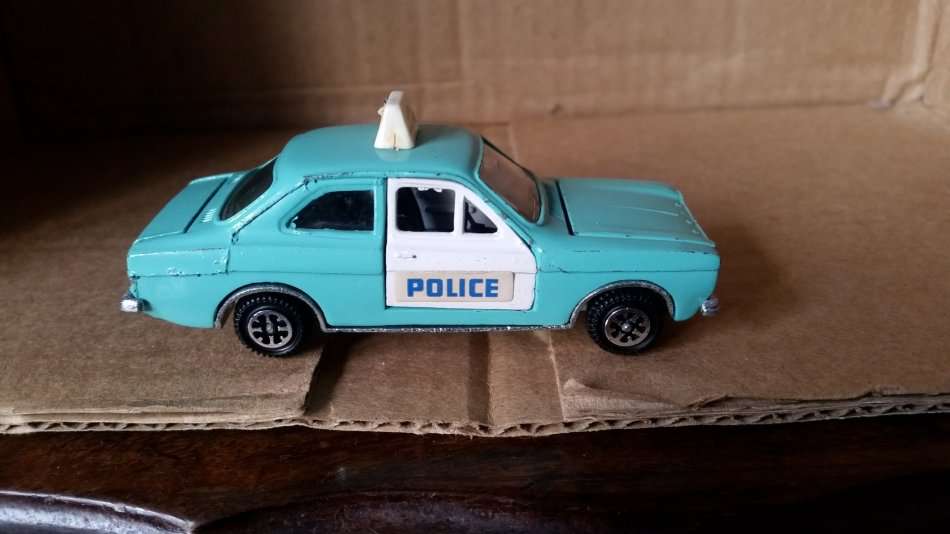 Dinky #270 Ford Escort Panda Police