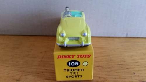Atlas Dinky #105 Triumph TR2 Sports