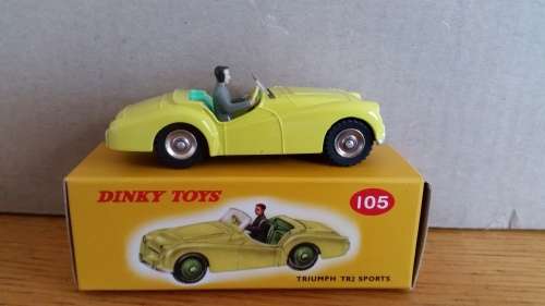 Atlas Dinky #105 Triumph TR2 Sports