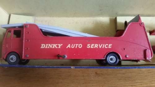Dinky #983 Car Carrier with Trailer