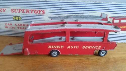 Dinky #983 Car Carrier with Trailer