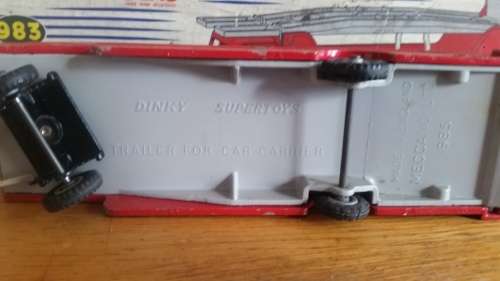 Dinky #983 Car Carrier with Trailer