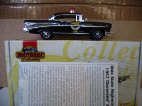 Matchbox Dinky #DYM96666 - Ohio State Highway Patrol 1957 Chev Bel Air - near mint condition