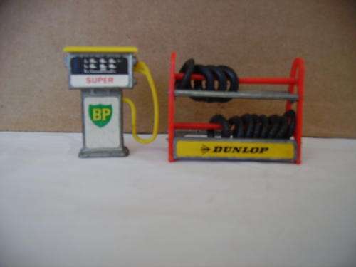 Tyre Rack & Petrol Pump - Unsure of maker