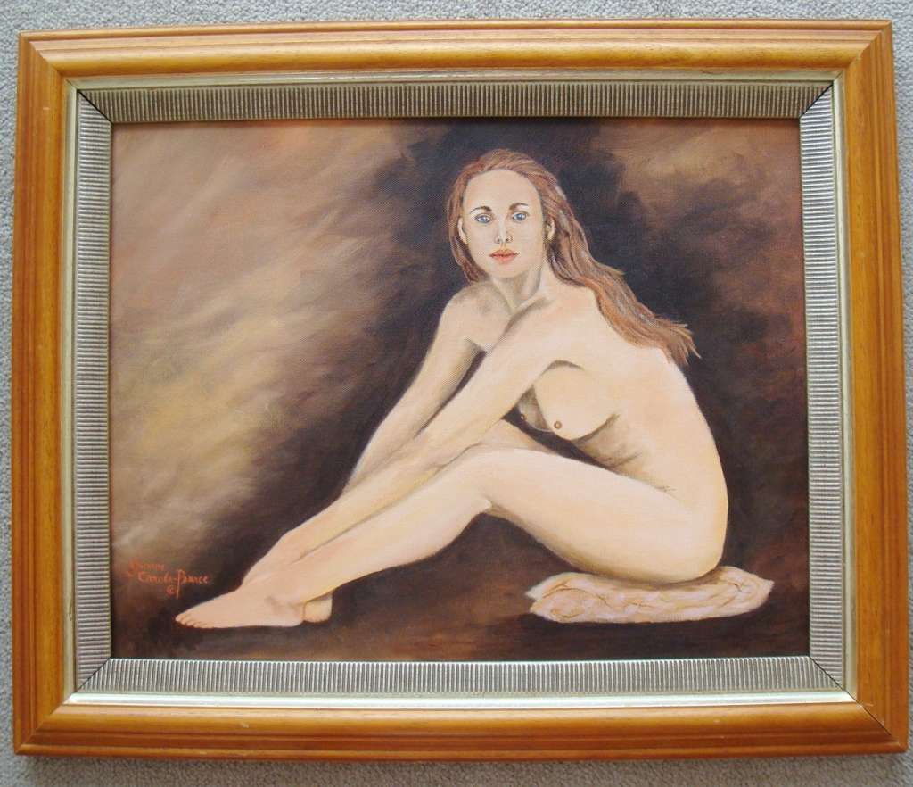 `JOAN`  -    by  Yvonne Carola-Pearce - Size 570mm x 470mm