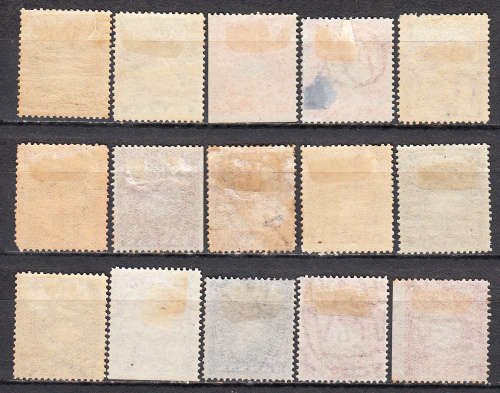 Kenya Uganda Tanganyika (BEAC) 1890-95 part set, M/H    (CV 83 pounds)