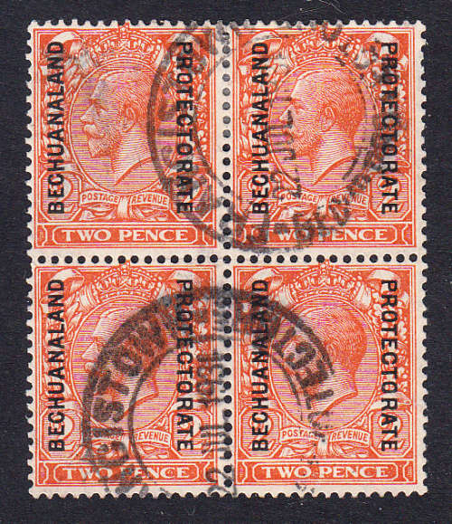 Bechuanaland 1925-27 2d B4 , used