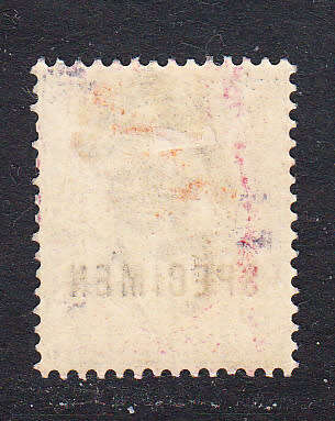 Transvaal 1902 KE 1/2d SPECIMEN , M/H