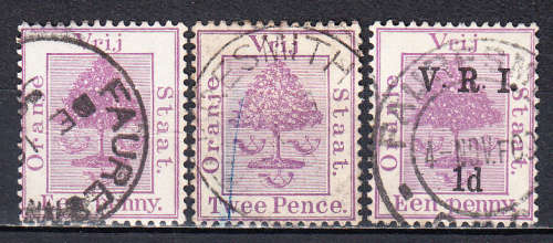 Orange Free State FAURESMITH postmarks