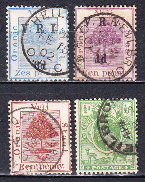 Orange Free State HEILBRON postmarks