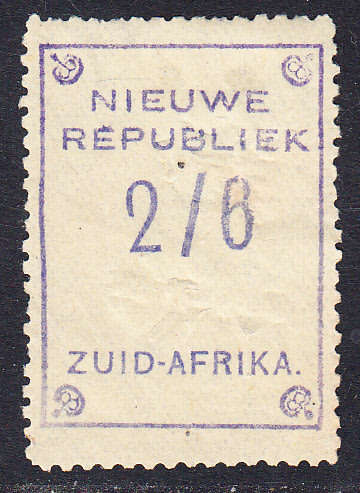 New Republic 1886-87 2/6s , M/H         ( SACC 69 CV R250)