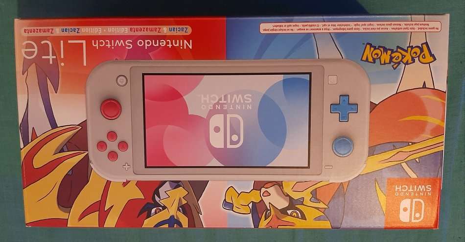 Nintendo Switch Light Pokemon console with extras , used