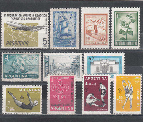 Argentina bulk lot , M/H ( 3 scans )