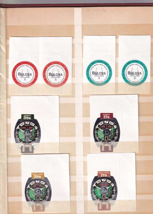 Sierra Leone , Tonga and Burundi in 8 page stock book , MINT ( 16 Scans )