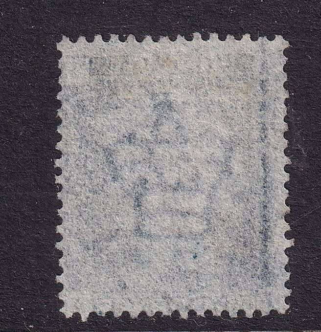 GB 1858-79 QV 2d Penny blue, plate 8 , used